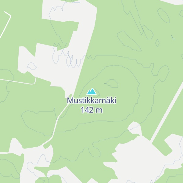 Map of Mustikkamäki