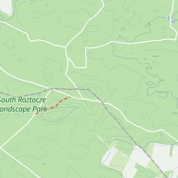 Map of Krągły Goraj