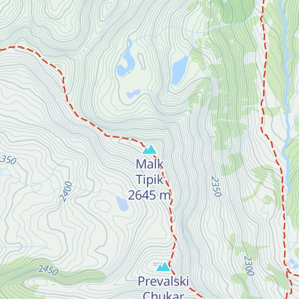 Map of Malk Tipik