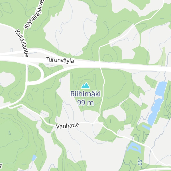 Map of Riihimäki