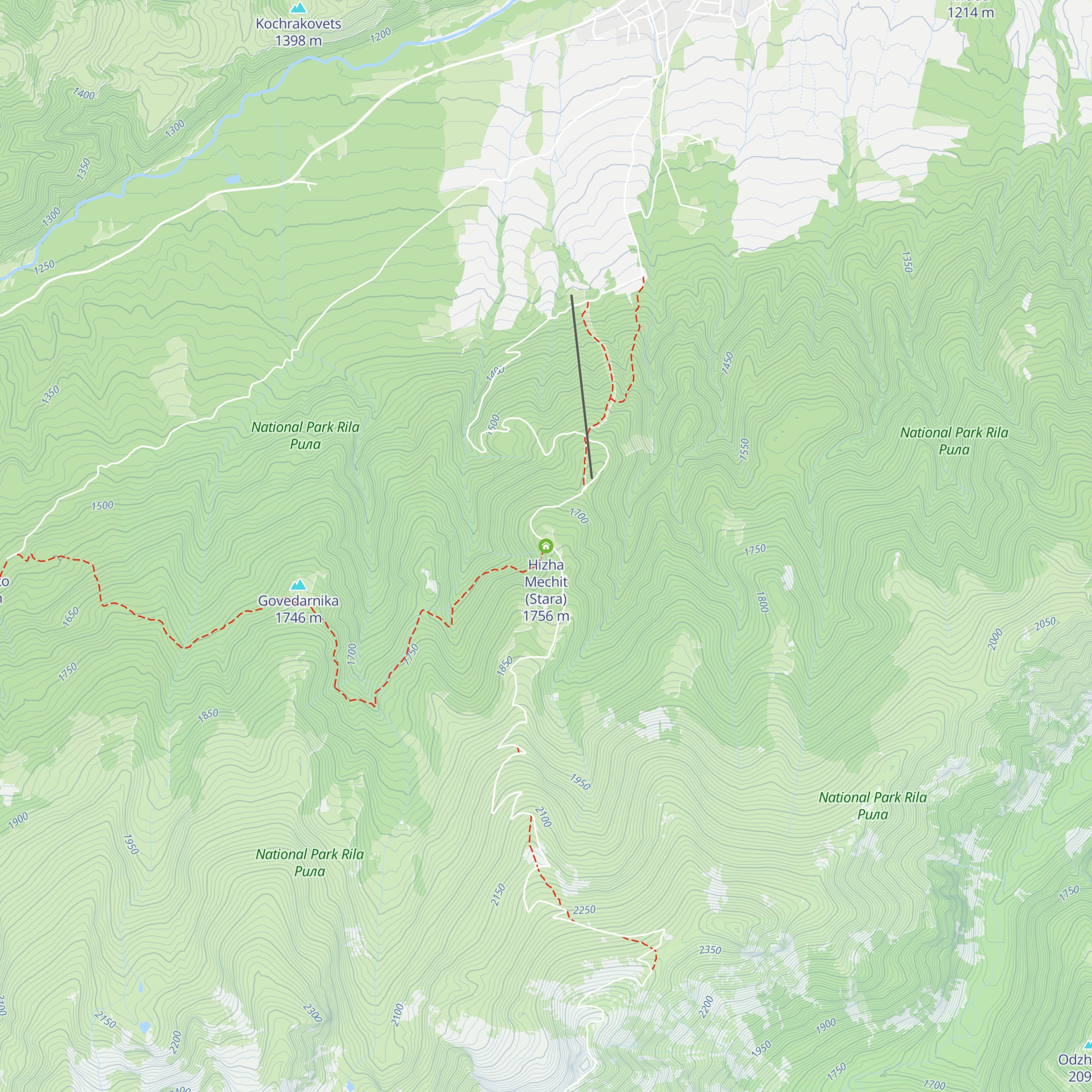 Hizha Mechit (Stara) map