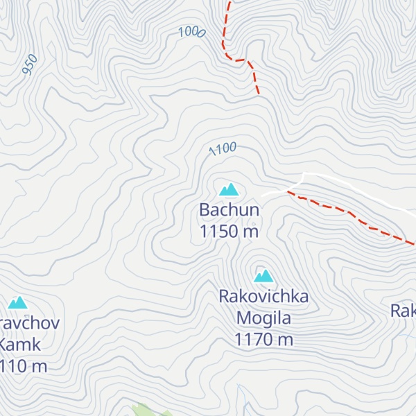 Map of Sreden Bachun