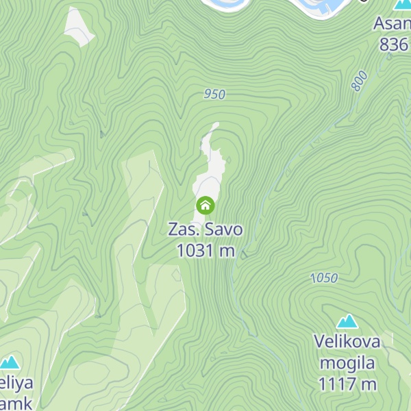 Map of Zas. Savo