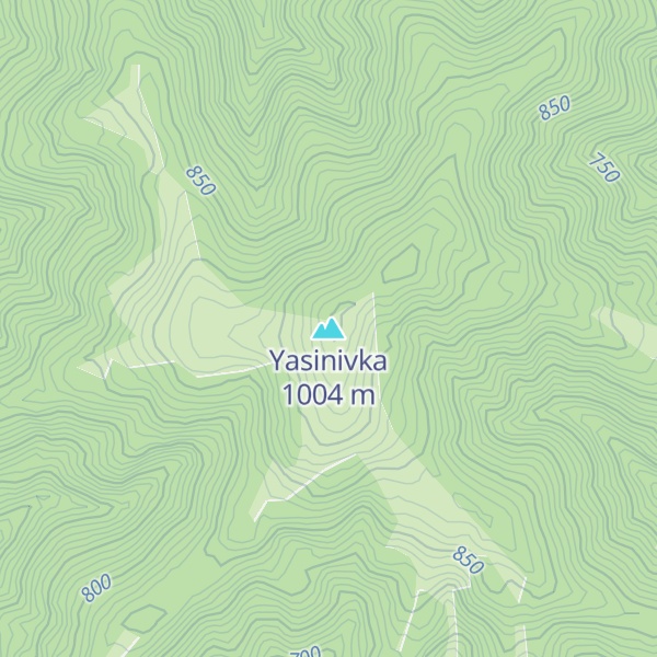 Map of Yasinivka