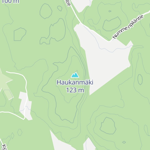 Map of Haukanmäki