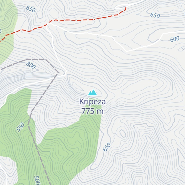 Map of Kripeza