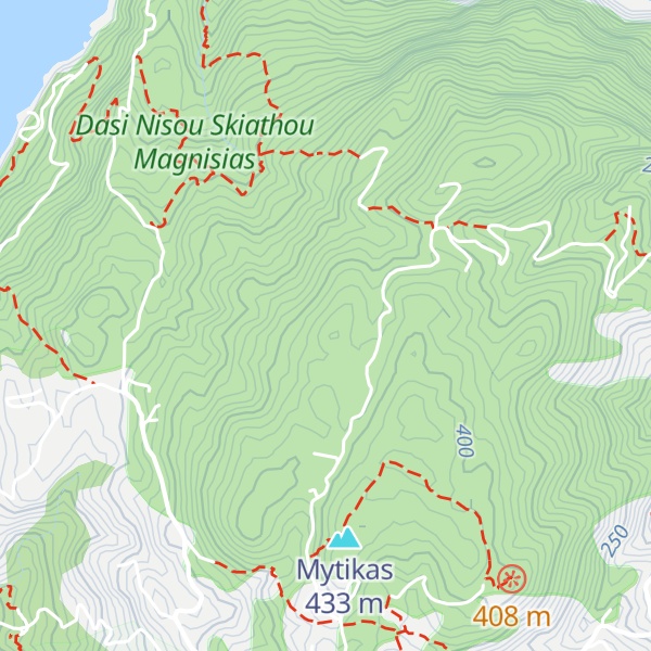 Map of Kaprokotróna