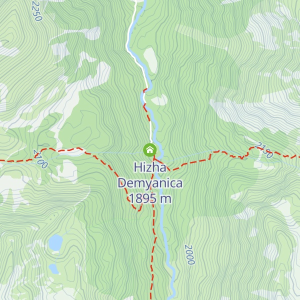 Map of Hizha Demyanica
