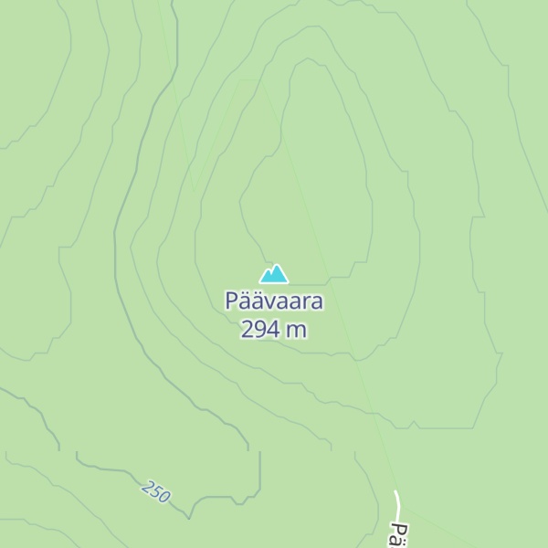 Map of Päävaara