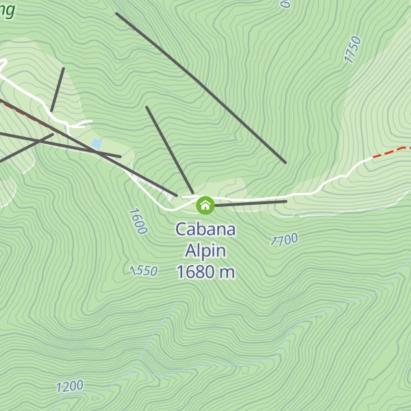 Map of Cabana Alpin
