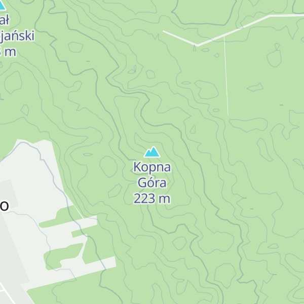 Map of Kopna Góra