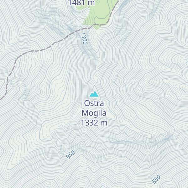 Map of Ostra Mogila