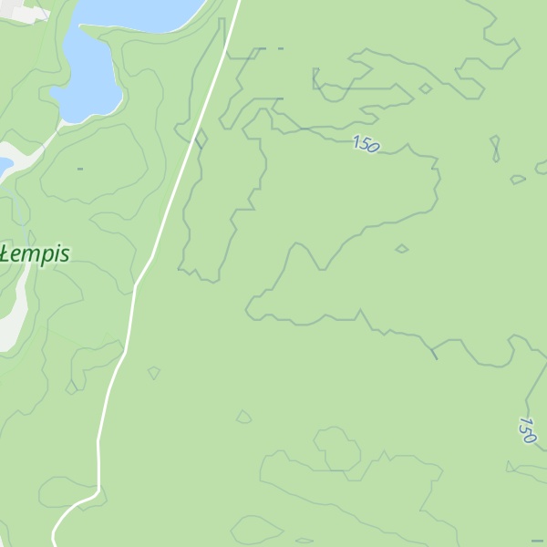 Map of Szklana Góra
