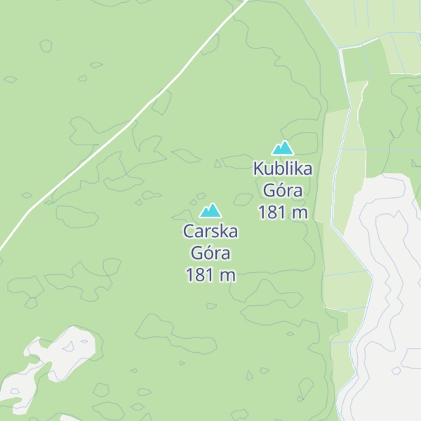 Map of Carska Góra