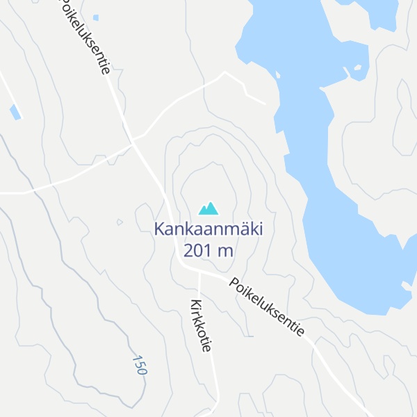 Map of Kankaanmäki