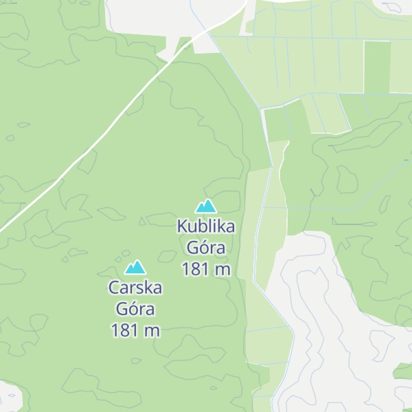 Map of Kublika Góra