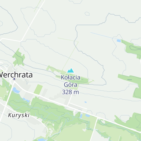 Map of Kołacia Góra