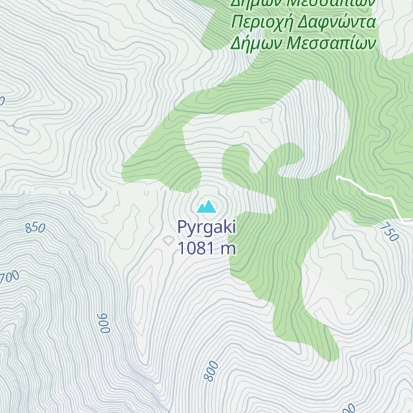 Map of Pyrgaki