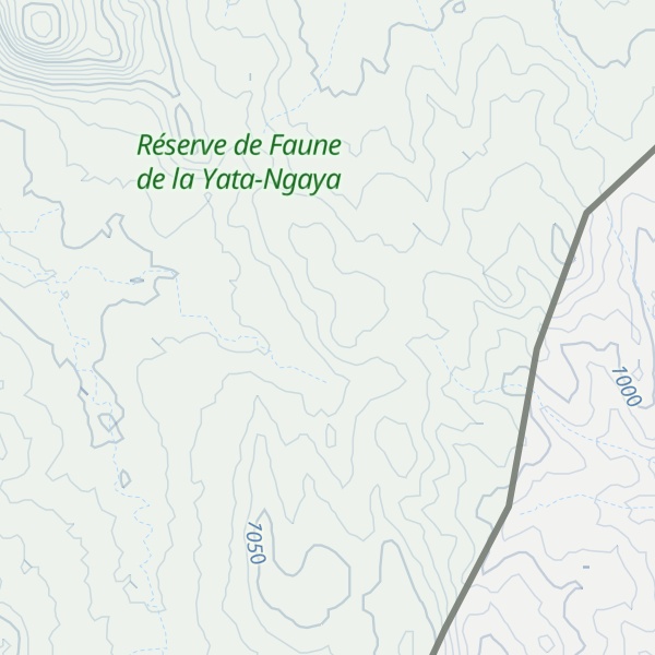 Map of Triplel-Divide