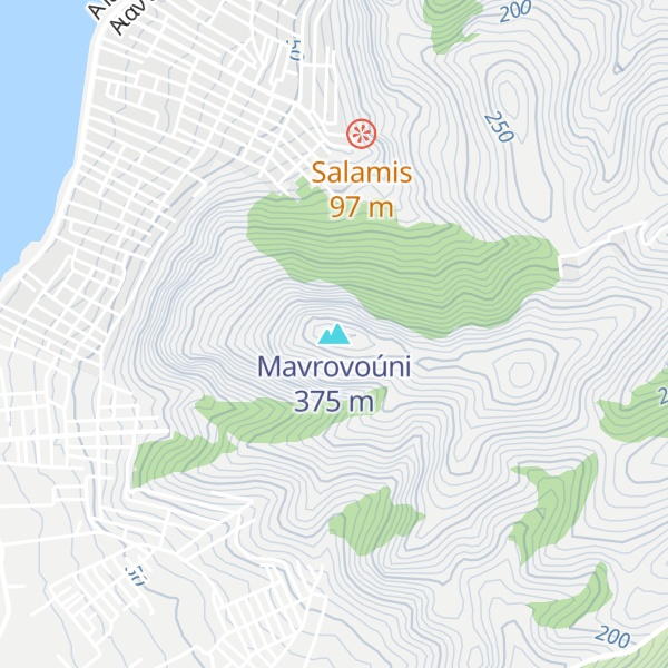 Map of Mavrovoúni