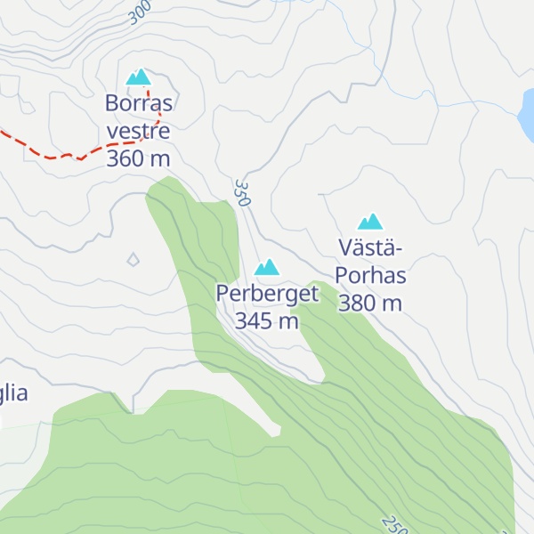 Map of Perberget