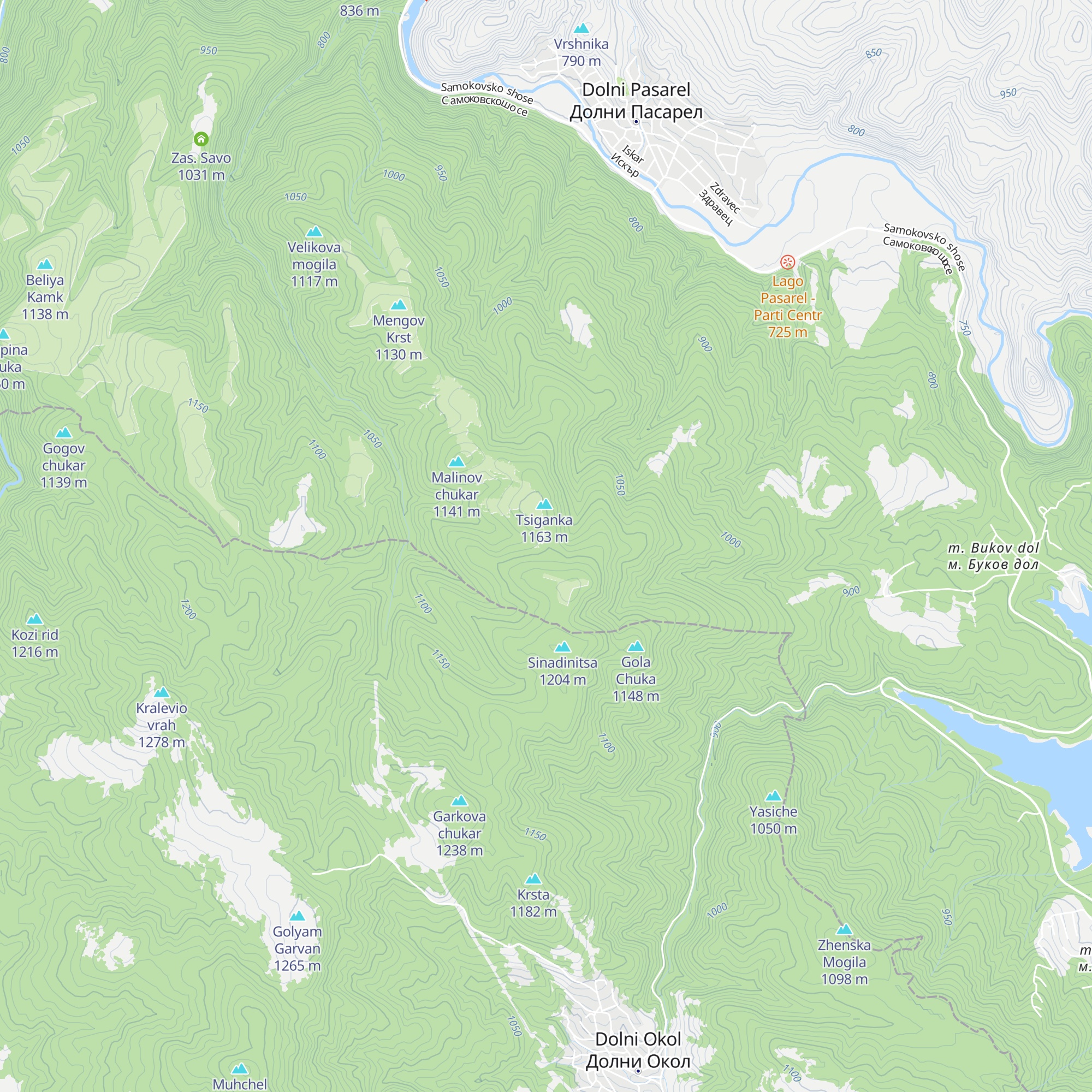 H. Peiova Buka map