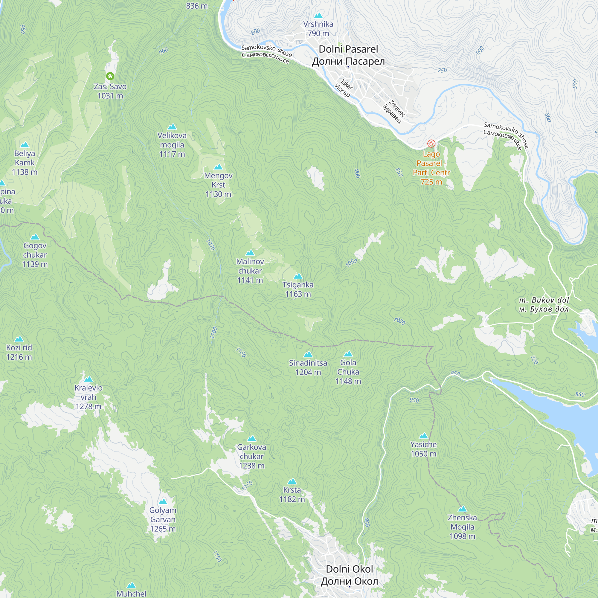 H. Peiova Buka map