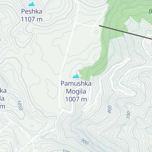 Map of Pamushka Mogila