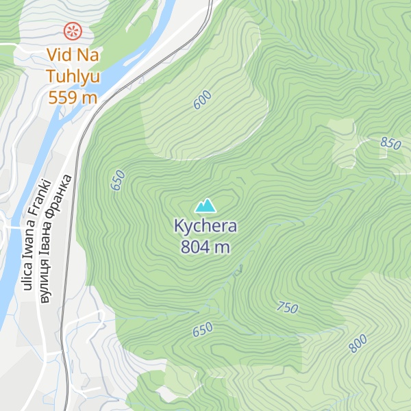 Map of Kychera