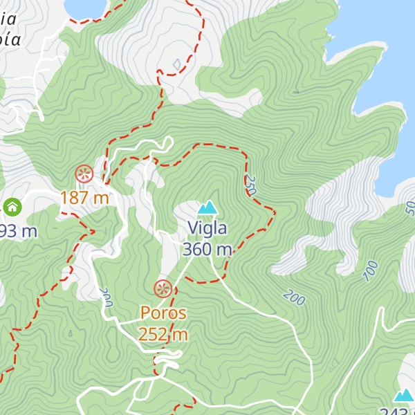 Map of Vigla