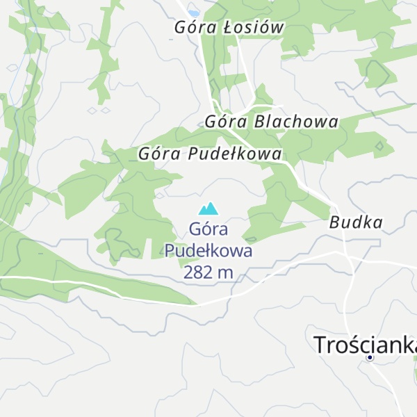 Map of Góra Pudełkowa