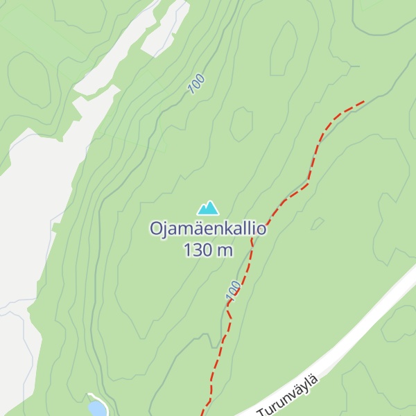 Map of Ojamäenkallio