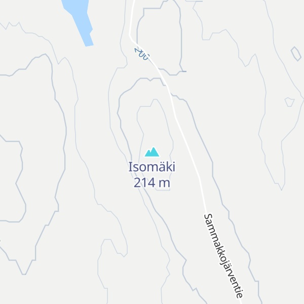 Map of Isomäki