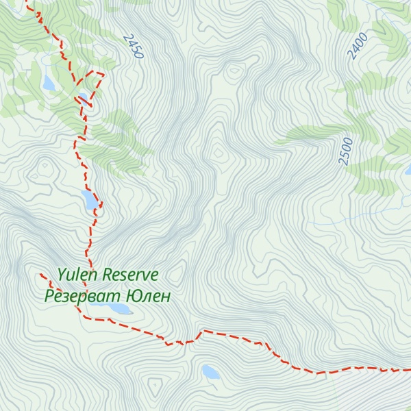 Map of Bezimena Strazha