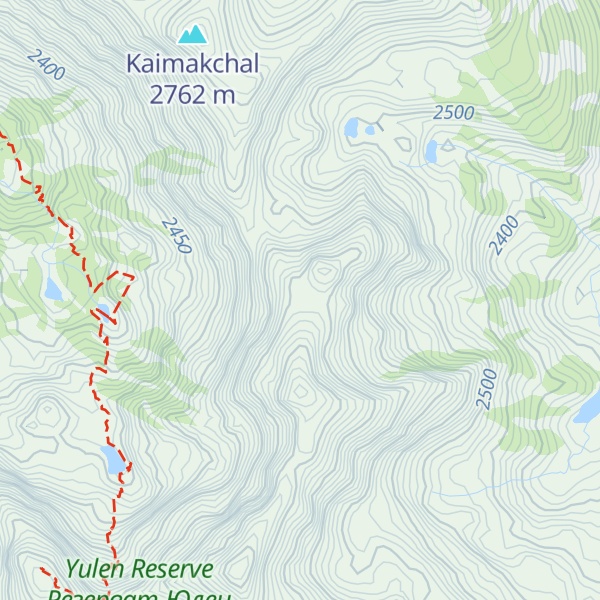 Map of Golyama Strazha