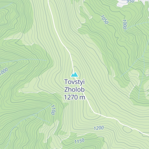 Map of Tovstyi Zholob