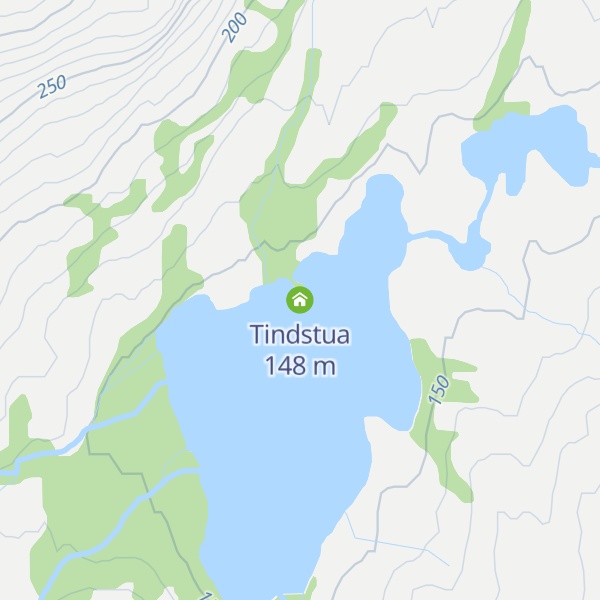 Map of Tindstua