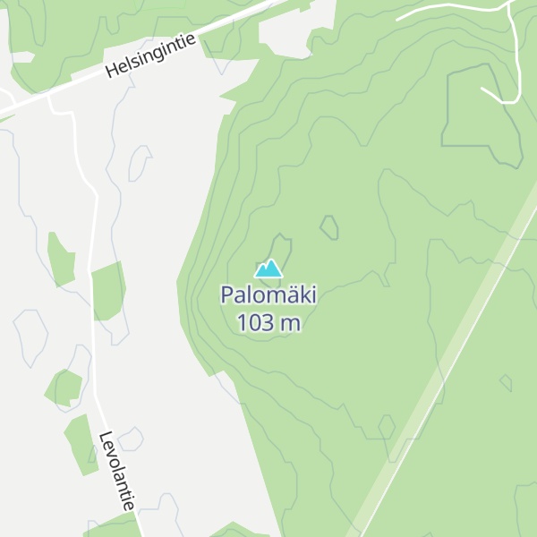 Map of Palomäki