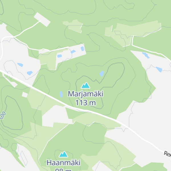 Map of Marjamäki