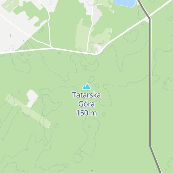Map of Tatarska Góra