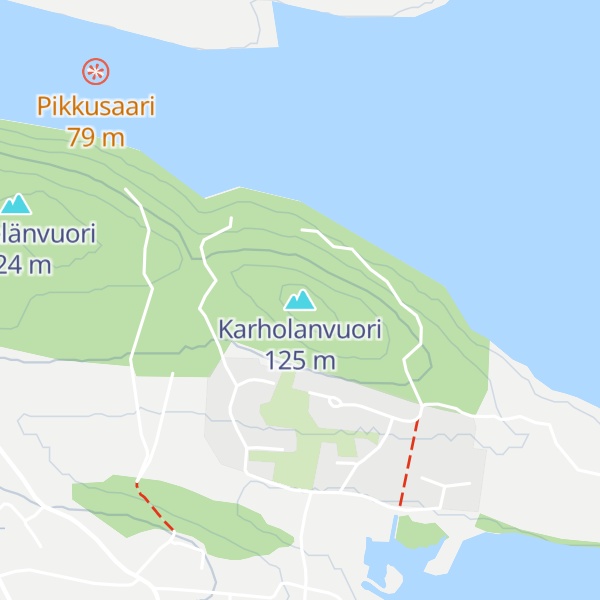 Map of Karholanvuori