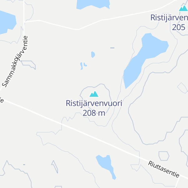 Map of Ristijärvenvuori
