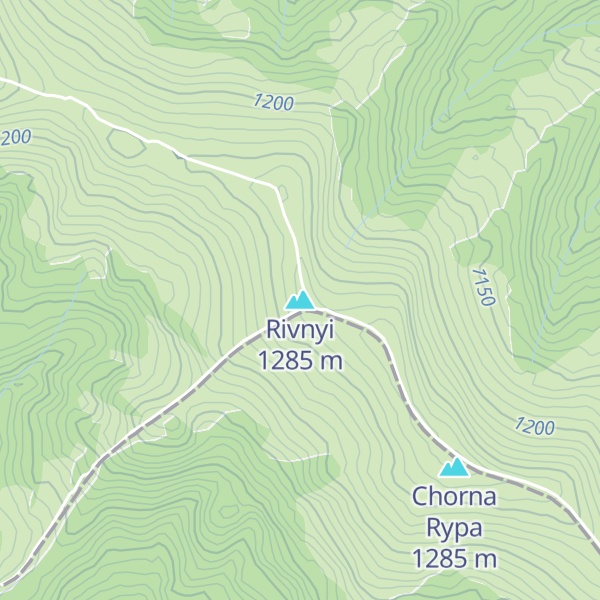 Map of Rivnyi