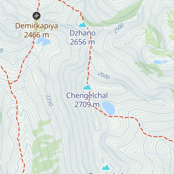 Map of Chengelchal