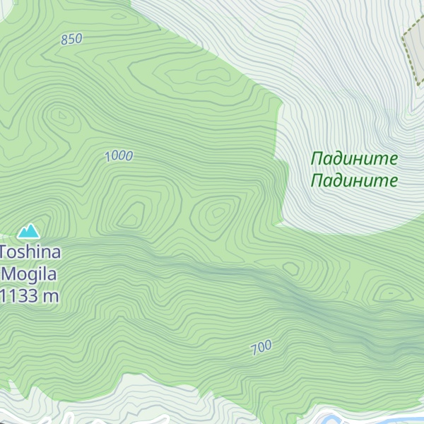 Map of Ginina Mogila