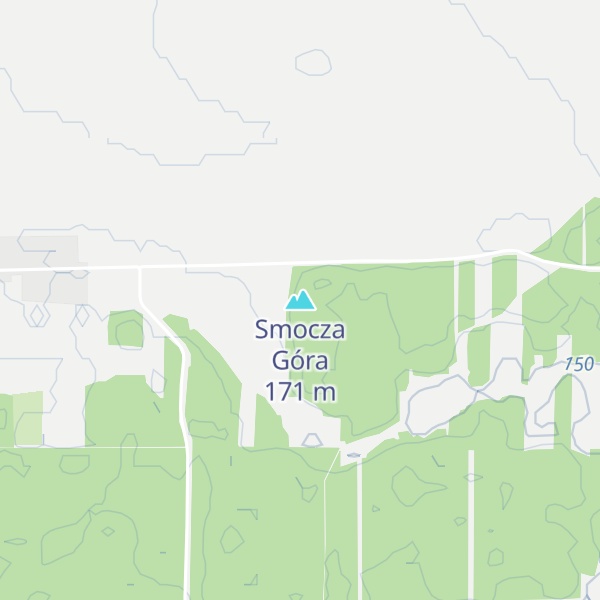 Map of Smocza Góra