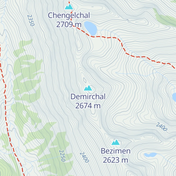 Map of Demirchal