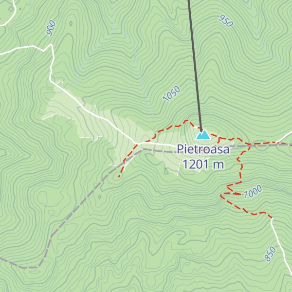 Map of Piatra Tâlharului