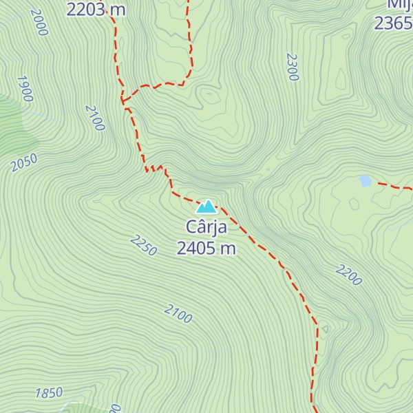 Map of Cârja