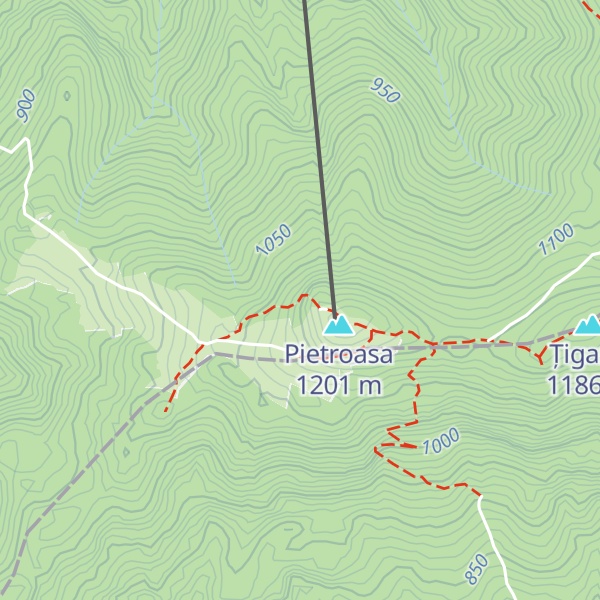 Map of Sfinxul Oașului